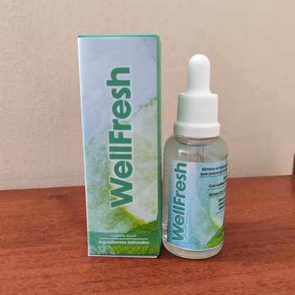 ¡ELIMINA EL MAL ALIENTO EN SEGUNDOS❄️! Wellfresh – gotas para eliminar mal aliento + ENVÍO GRATIS 🎁